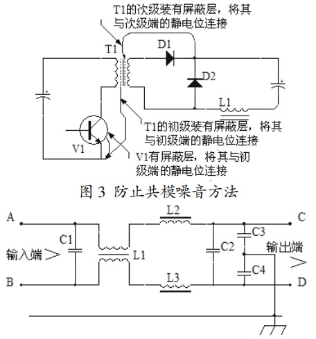 開(kāi)關(guān)電源的噪音抑制